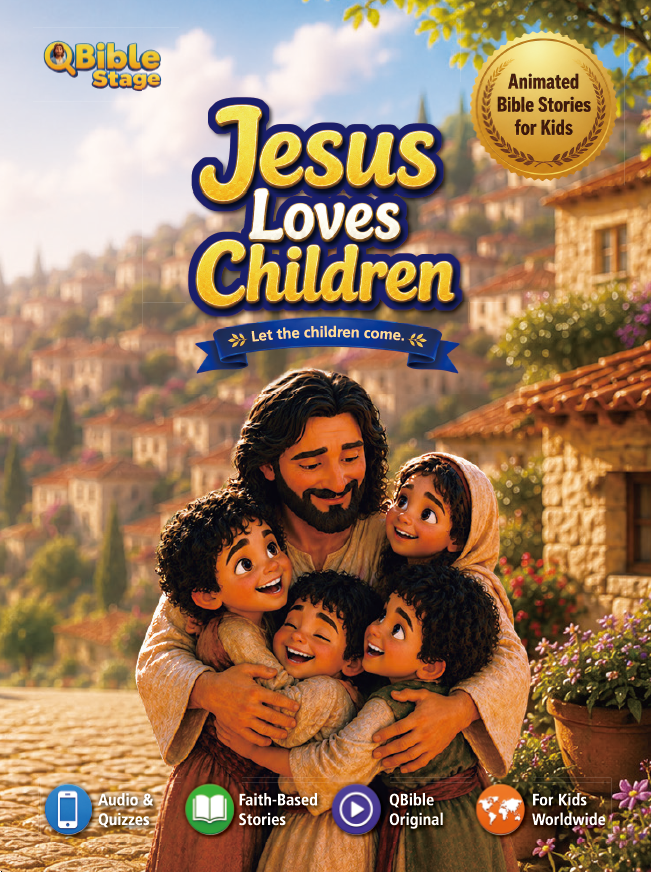 QBible Stage — Jesus Loves Children 표지