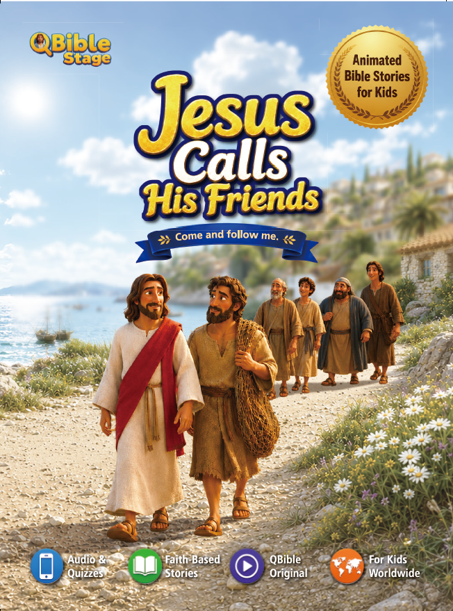 QBible Stage — Jesus Calls His Friends 표지